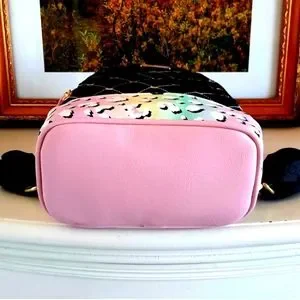 NWT BETSEY JOHNSON HEART QUILT BACKPACK SET NWT Betsey Johnson XOBODIE Back Heart Quilted | Mercari main image 4